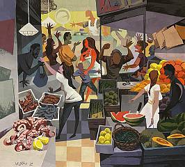 Giorgio vallorani. acrylic pixel